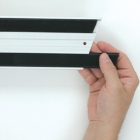 HOOK AND LOOP SET 18" REPLACEMENT BK 6/CS